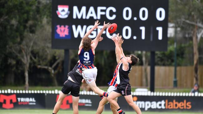 Morningside v Wilston Grange QAFL colts Saturday April 1, 2023. Picture, John Gass