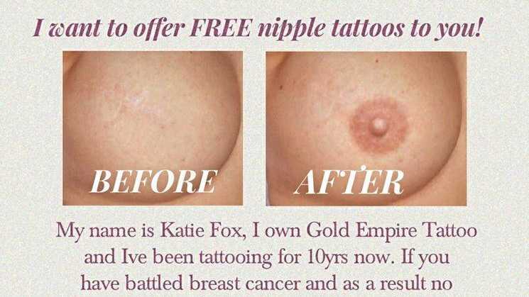 Free nipple tatts a godsend for breast cancer survivors | The Courier Mail