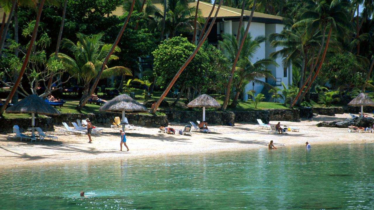 Seven Fijian tourists were rushed to hospital after consuming an allegedly contaminated cocktail at the Warwick Resort on Fiji’s Coral Coast. Picture: Alamy