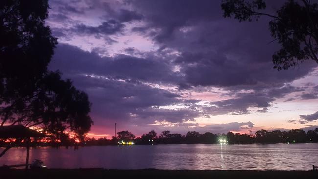 Stormy evening skies over Hopetoun. Picture: Sue Davison, Greensborough.