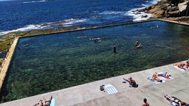 Wylie's Baths is a heritage-listed tidal pool located near Coogee Beach. Picture: Erin Gammie