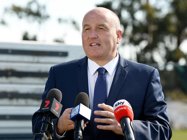 Police and Emergency Services Minister David Elliott. Picture: NCA NewsWire/Bianca De Marchi