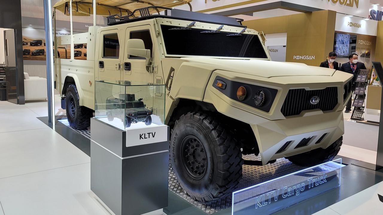 Kia has revealed its new Light Tactical Cargo Truck.