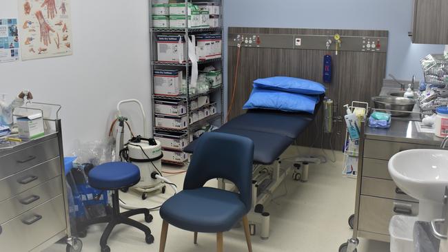 Inside the newly opened $17.5 million Grafton Base Hospital Ambulatory Care Centre.