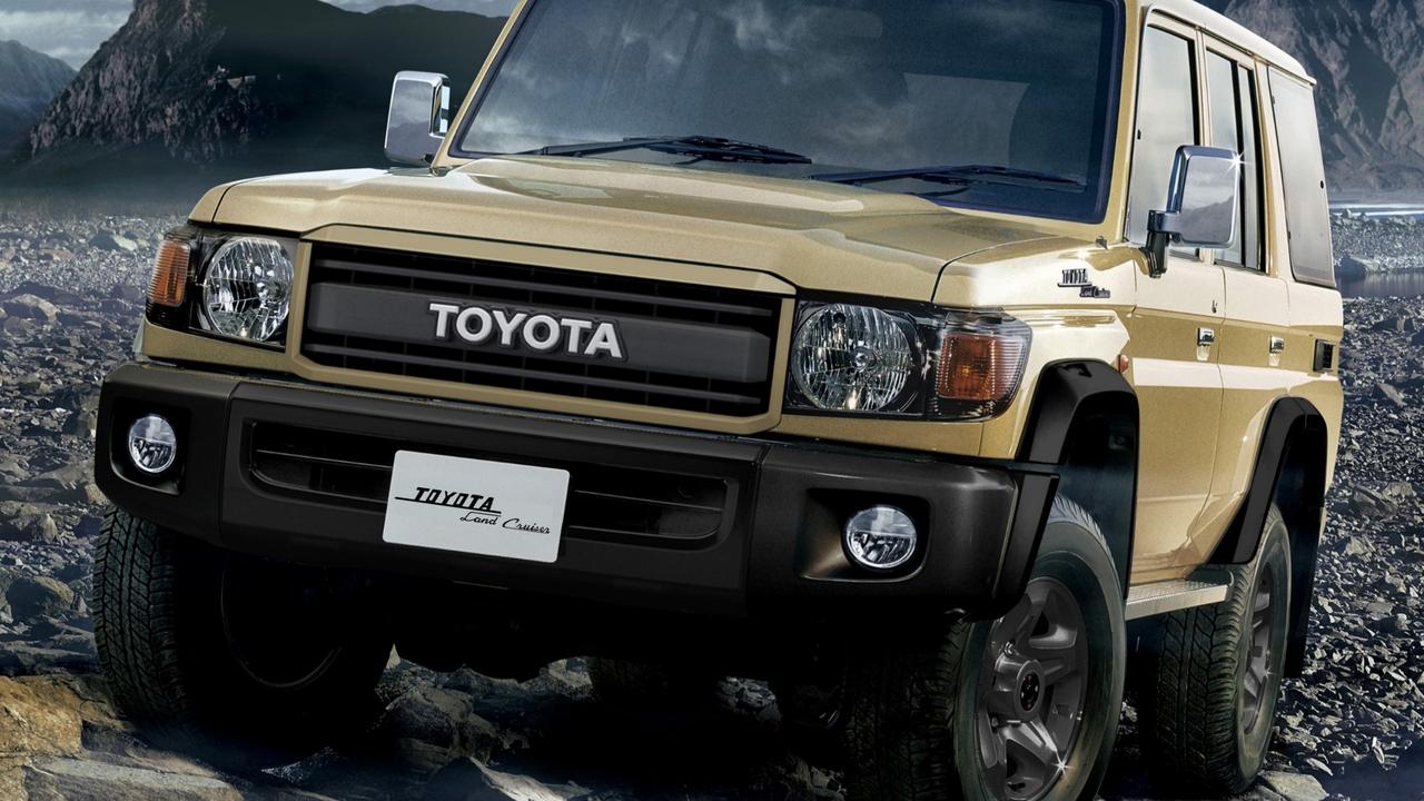 Toyota LandCruiser 70th Anniversary has cosmetic changes.