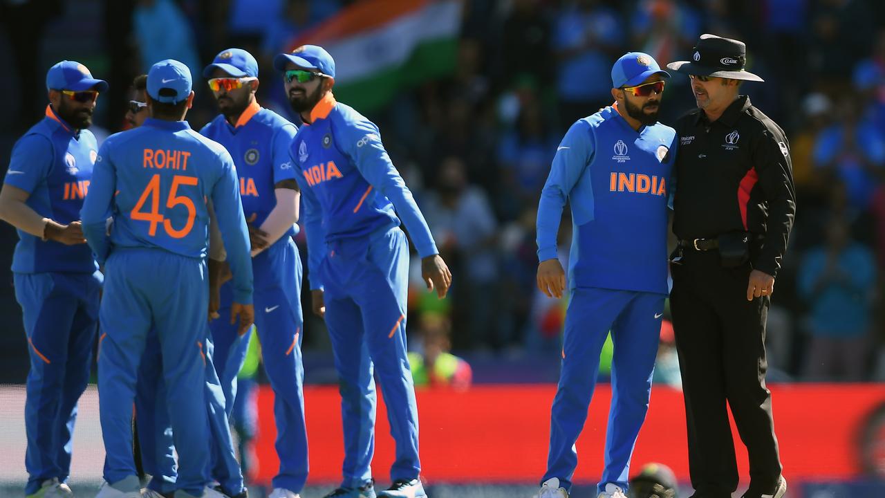 Virat Kohli has been fined 25 per cent of his match fee for “excessive appealing” in the narrow World Cup victory over Afghanistan.