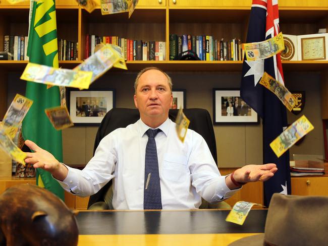 Deputy Prime Minister Barnaby Joyce charged more than $2870 in six months for books and publications,