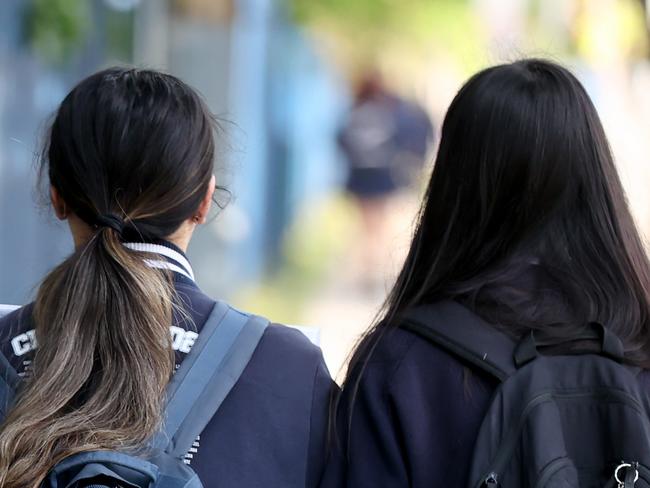 Some high school students are dropping out before completing year 12 due to stress.