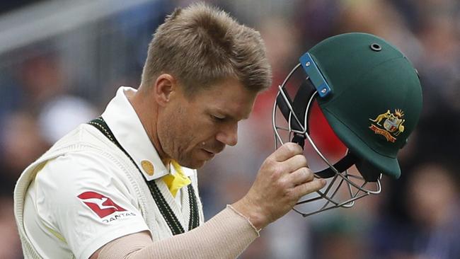 Australia's David Warner has not enjoyed the most successful of Ashes series.