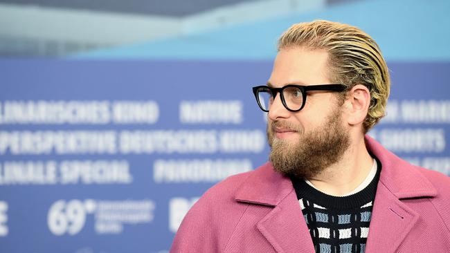 BERLIN, GERMANY - FEBRUARY 10: Jonah Hill attends the "Mid 90's" press conference during the 69th Berlinale International Film Festival Berlin at Grand Hyatt Hotel on February 10, 2019 in Berlin, Germany. (Photo by Matthias Nareyek/Getty Images)