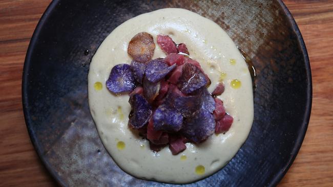 Clever and original cuisine; the lamb backstrap.