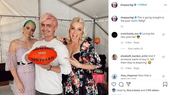 Queensland band Sheppard were also part of the AFL Grand Final line-up. Picture: Instagram