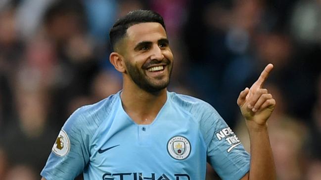 Manchester City star Riyah Mahrez was among the big names coached by Erick Mombaerts. Picture: Getty Images