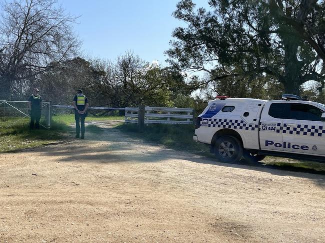 A male pilot has died after a plane crash at Redesdale.