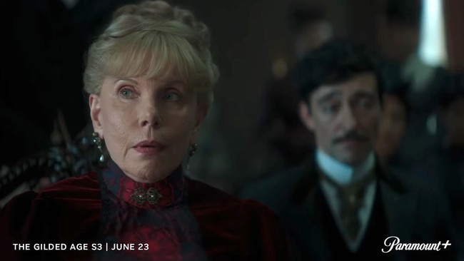 Christine Baranski plays a seasoned socialite on the drama series.