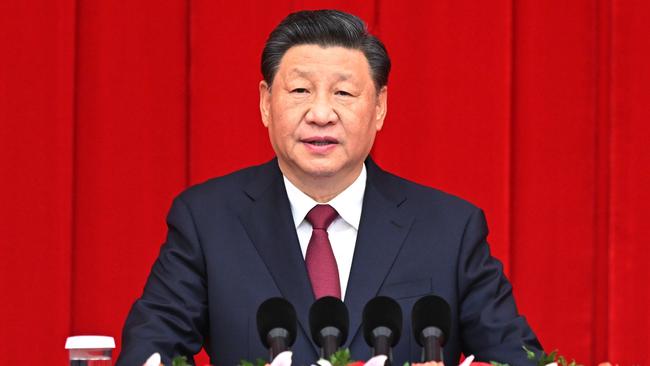 President Xi Jinping is general secretary of the Communist Party of China central committee, which enforces strict media censorship. Picture: Li Xiang/Xinhua via Getty Images