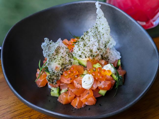 Gin cured salmon. Picture: Jenifer Jagielski