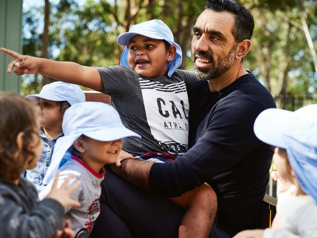 Goodes isn’t the only one looking to the future. Picture: James Green