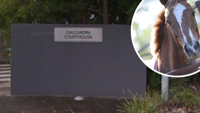 Paul Andrew Bulgin faced Caloundra Magistrates Court for drunkenly riding a horse while trespassing. Picture: Contributed