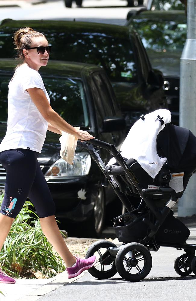 Michelle is “absolutely loving” being a new mum. Picture: Matrix/GC Images.