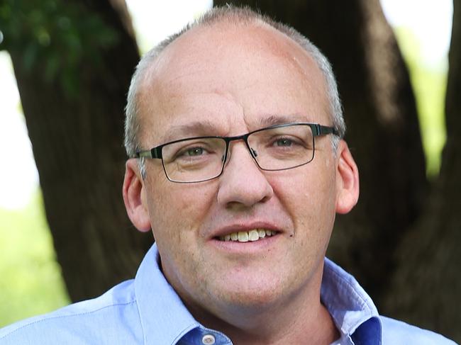 Pictured is NSW Opposition Leader Luke Foley at home in Concord today. Picture: Tim Hunter.