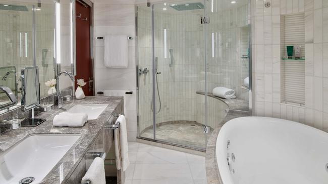 Room to move: suites have bigger bathrooms than your average apartment