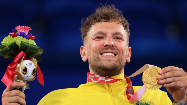 Australian gold medallist Dylan Alcott wants everyone to be vaccinated to play the Australian Open/ Picture: Carmen Mandato/Getty Images