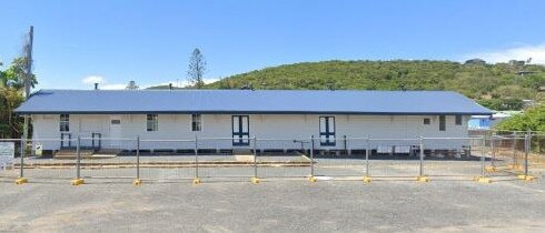 The former Yeppoon railway station building.