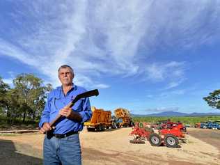 Rex Stroppiana has sold his farm and on Saturday he'll auction his farm machinery and equipment. Picture: Stuart Quinn