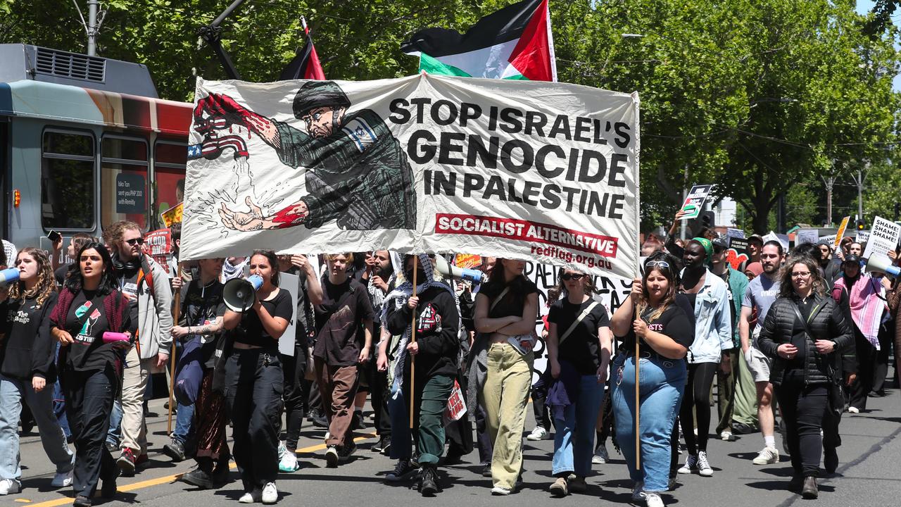 Israel-Hamas War: Pro-Palestinian High Schoolers Protest Outside US ...