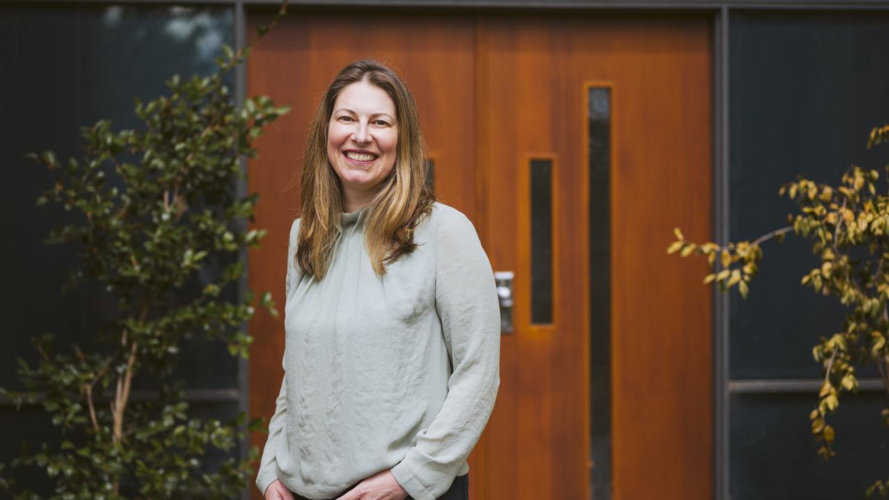 Tech Council CEO Kate Pounder her home in Canberra. Jamila Toderas/The Australian