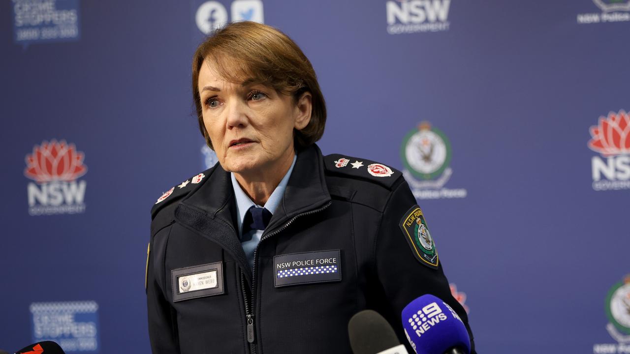 NSW Police Commissioner Karen Webb has called for a “comprehensive review” of force gift policies.: NewsWire / Damian Shaw