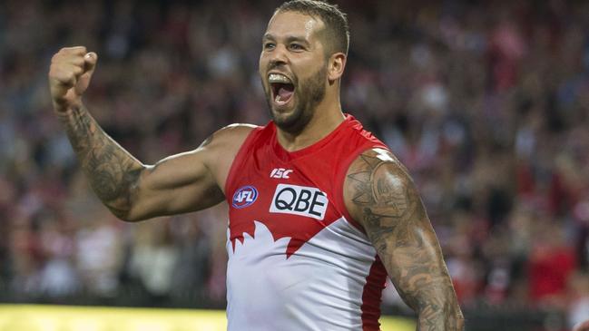 Lance Franklin is back in form.