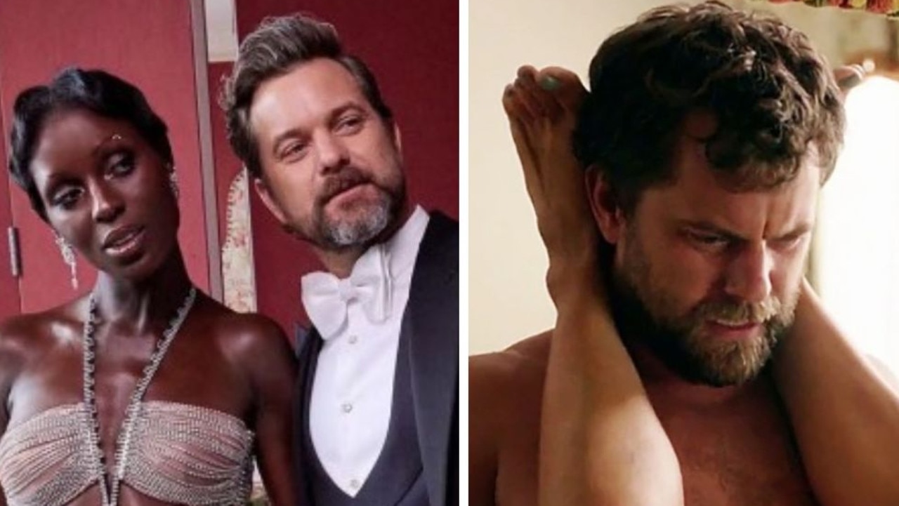 Joshua Jackson jokes that wife Jodie Turner-Smith ‘enjoys’ his sex scenes. Picture: Instagram and Showtime