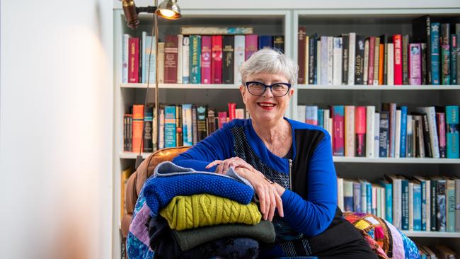 Joanne Alderman is a past president of the East Gippsland CWA group and organised a clothing drive in April this year to help bushfire-affected communities. Picture: Laura Ferguson