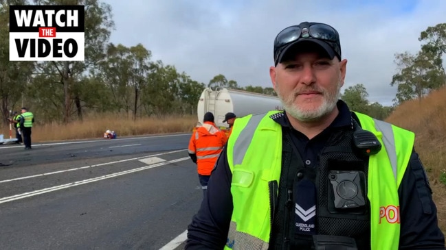 Peak Downs Highway horror crash