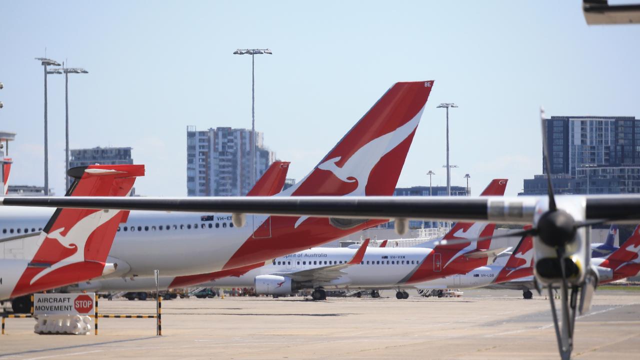 Qantas have made a major announcement regarding their international flight plan. Picture: NCA NewsWire Christian Gilles