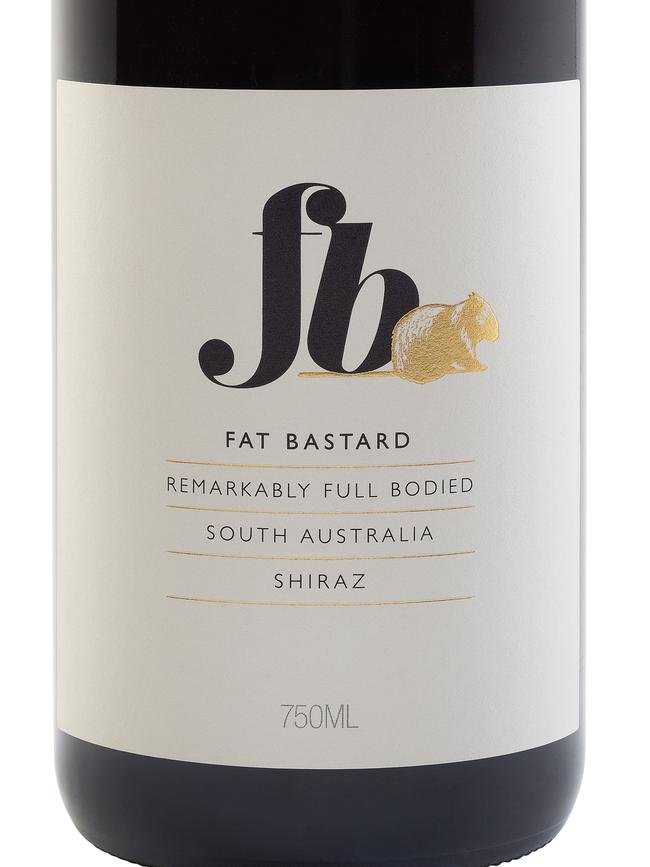 Fat Bastard shiraz. Picture: Supplied.