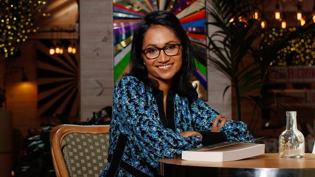 The 2023 Miles Franklin Literary Award winner Shankari Chandran on Tuesday. Picture: NCA NewsWire / Nikki Short