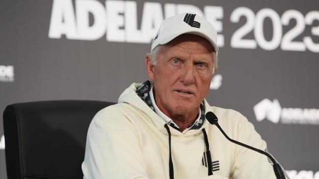 LIV Golf boss Greg Norman is still bullish about the tour’s future. Picture: NCA/NewsWire Emma Brasier