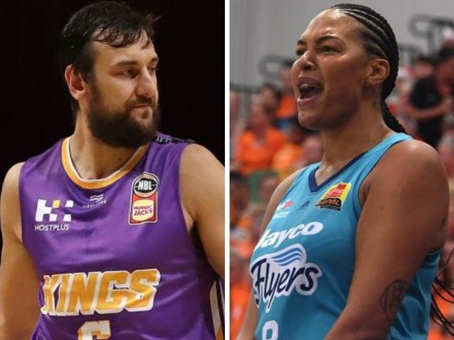 Andrew Bogut took aim at Liz Cambage.