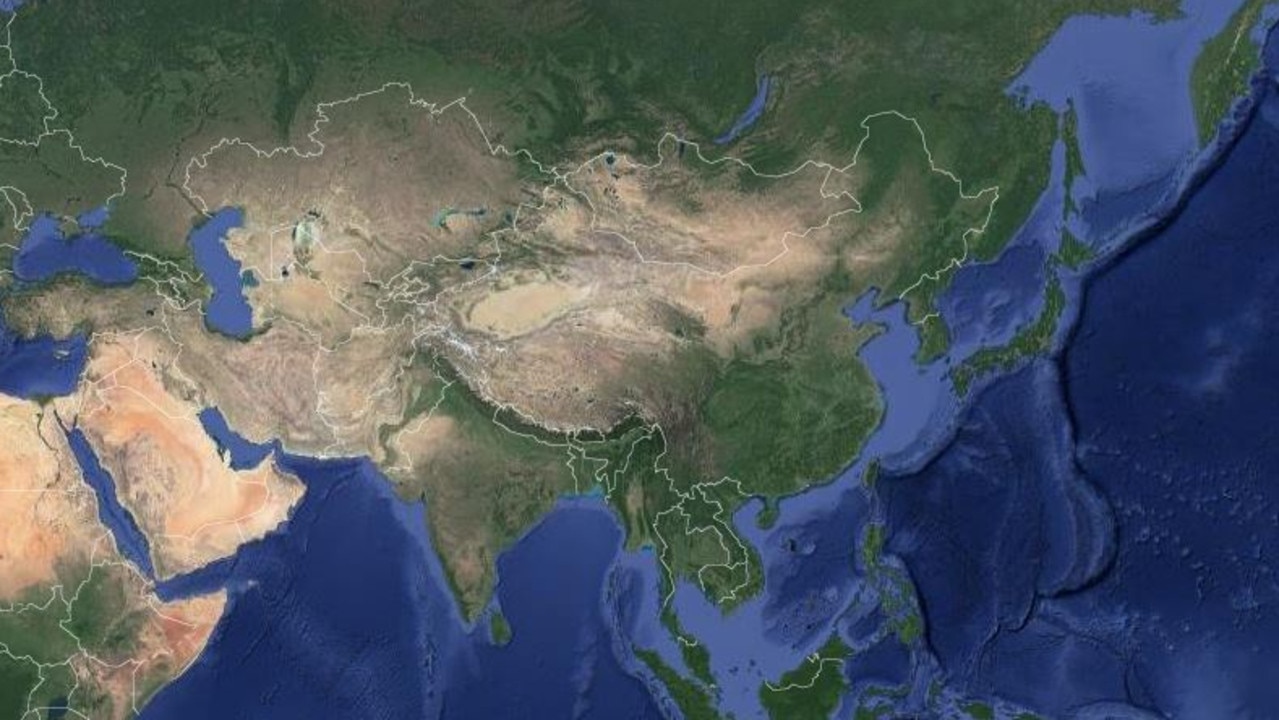 H&amp;M was told by Chinese authorities to change a "problematic" map of China. Picture: Google Maps