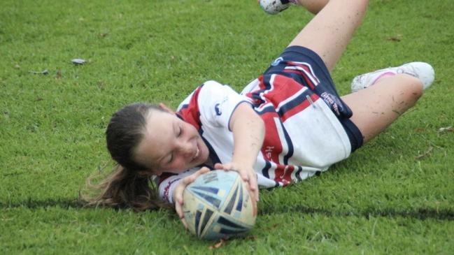 Central Coast touch football representative Harper Beatty. Photo: supplied