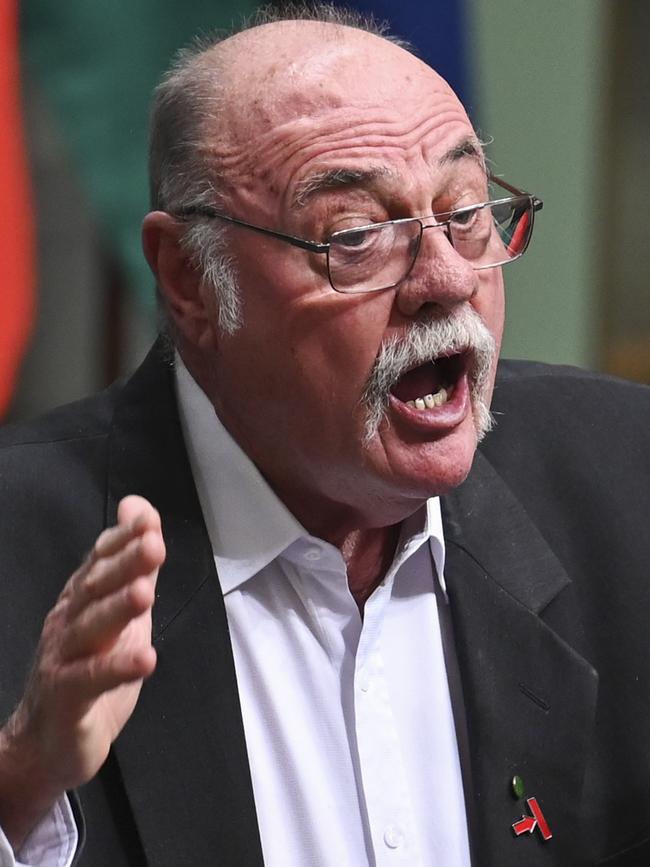 Mr Entsch during question time in federal parliament in 2023. Picture: NCA NewsWire / Martin Ollman