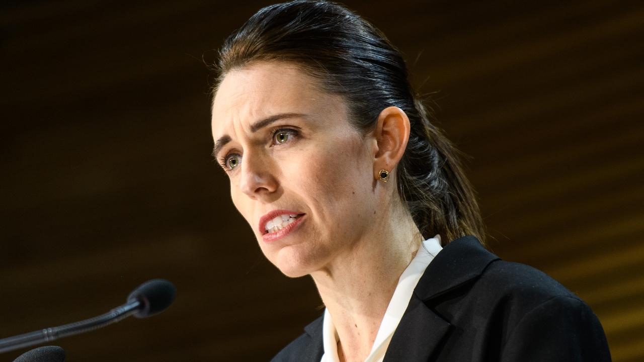 Prime Minister Jacinda Ardern announced the return of restrictions yesterday, as the number of cases linked to an infection cluster grow. Picture: Mark Tantrum/Getty Images