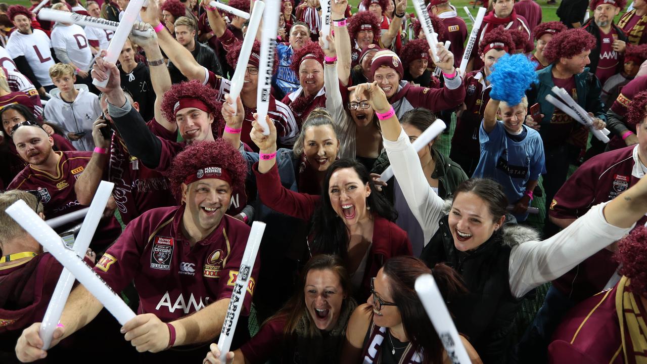 State of Origin I at Suncorp Stadium. Pics Annette Dew