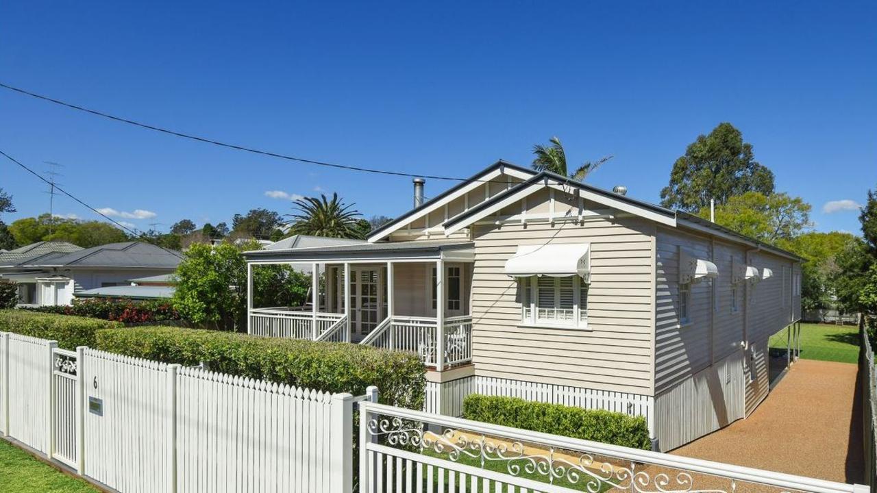 6 Cavell St, East Toowoomba, is for sale.