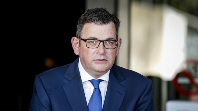 Premier Daniel Andrews has given unvaccinated Victorians a stark warning. Picture: Darrian Traynor