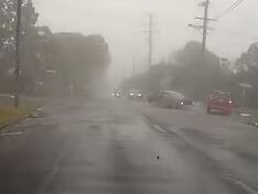 Video: Foggy morning crash caught on camera