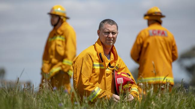 Coldstream CFA brigade captain Sean Bethell attended the fire.